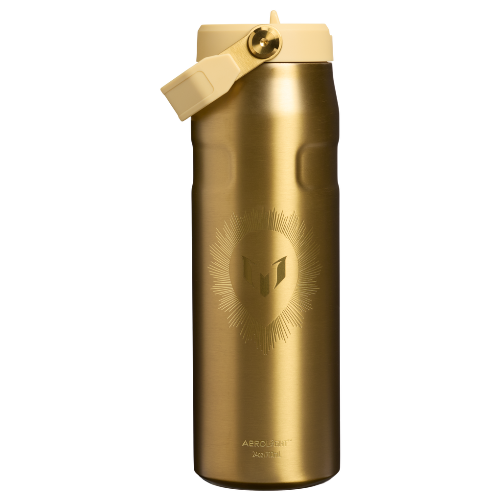 The Messi x Stanley IceFlow™ Flip Straw 2.0 Bottle | 24 OZ